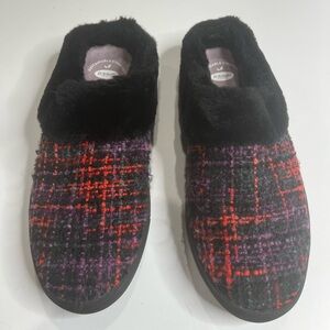 Dr scholls faux fur slipper shoes 11w